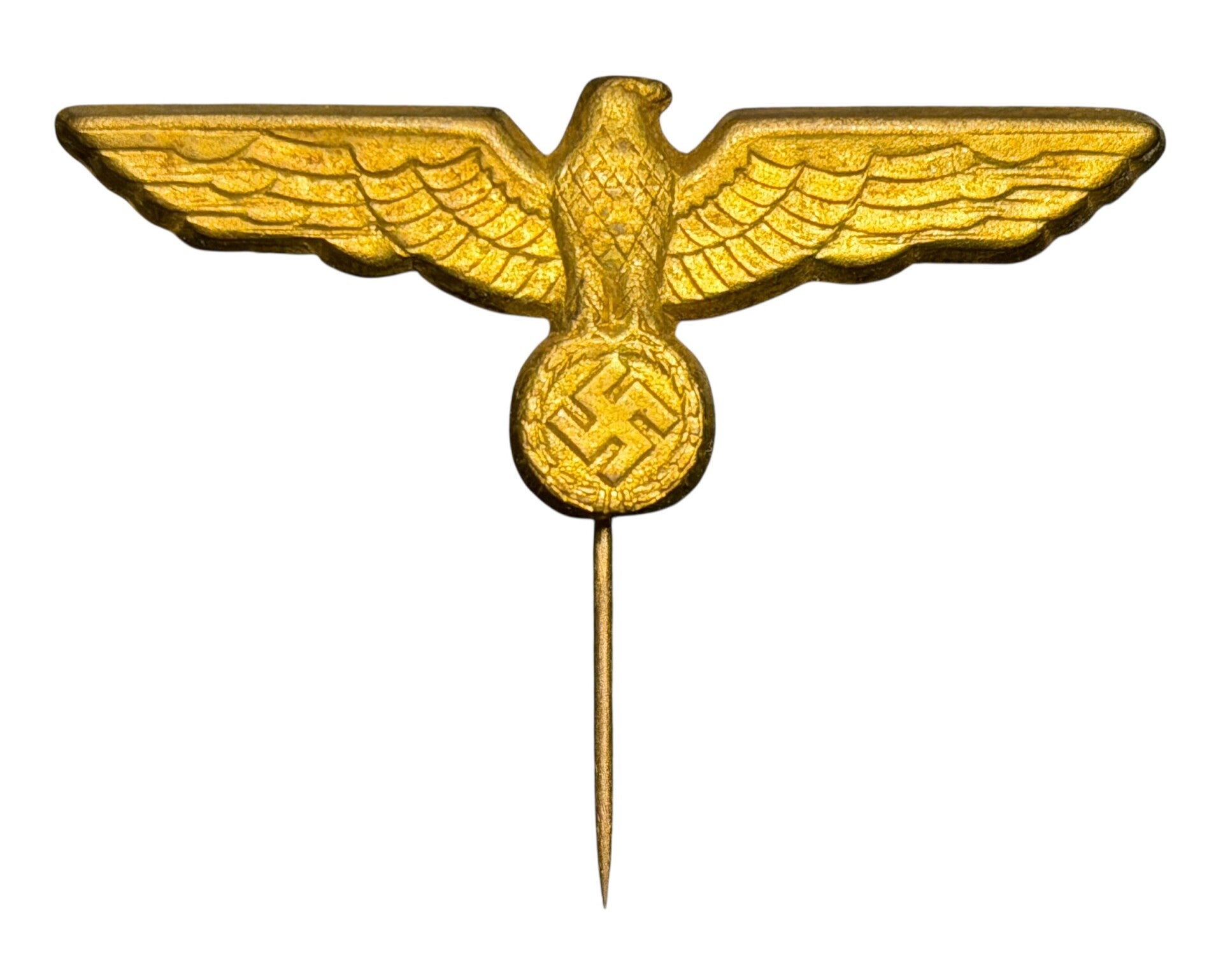 German KM Eagle Tellermütze Cap Badge