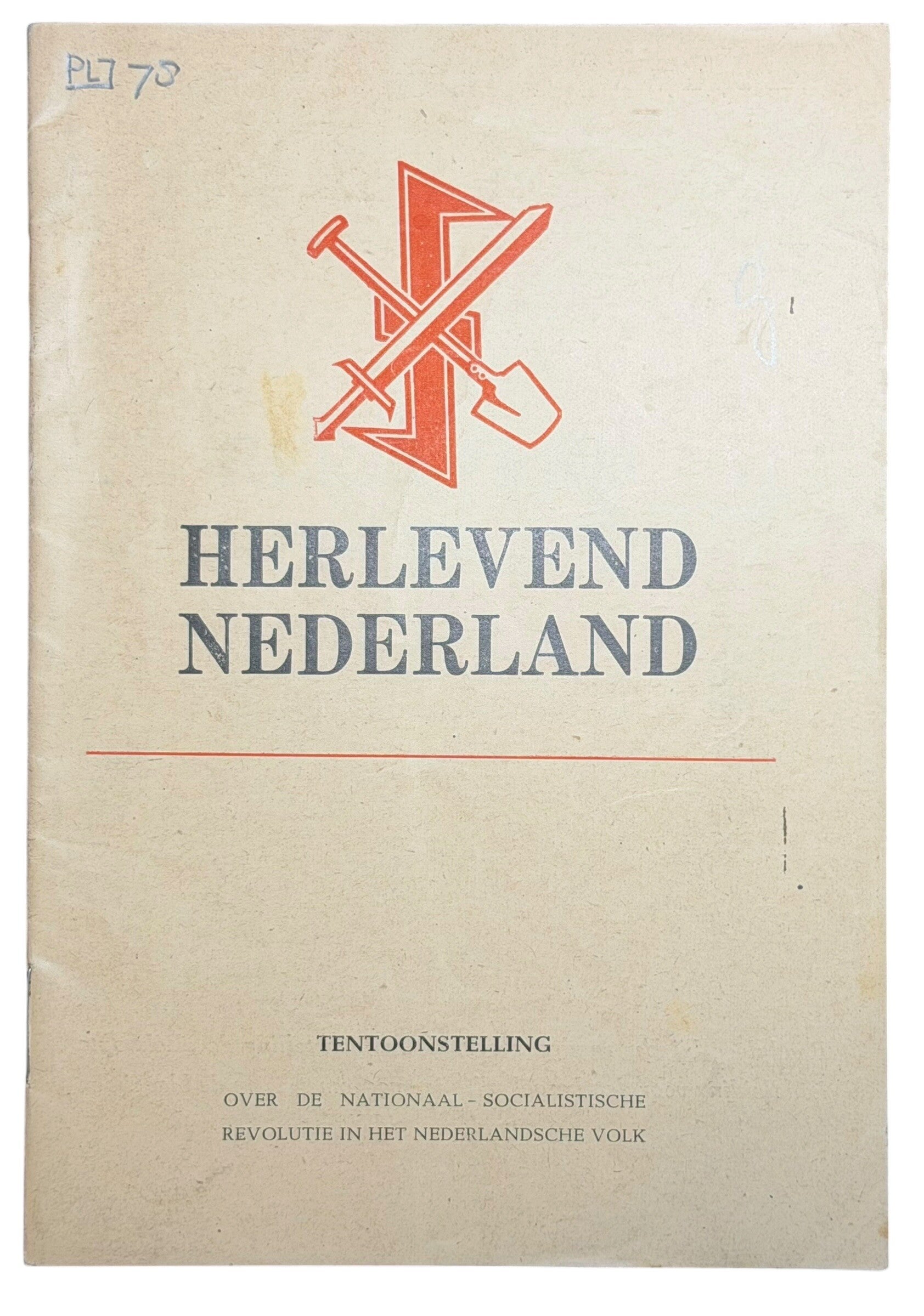 Dutch brochure 'Herlevend Nederland'