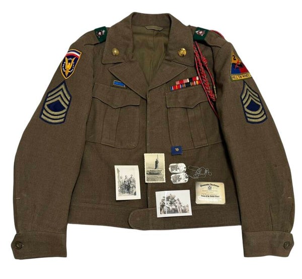 Us WWII/Postwar 2nd Armored Division Ike jacket