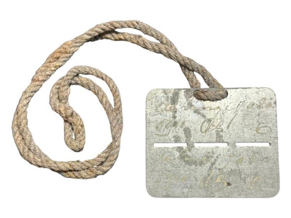 Dutch 'Identification tag' genie pre 1940