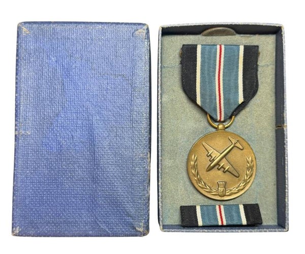 American medal for humane action in box