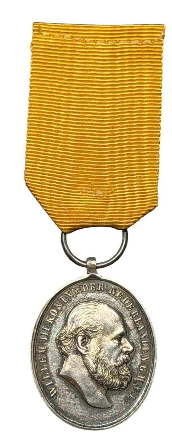 Dutch medal for Merit and Loyalty in Silver