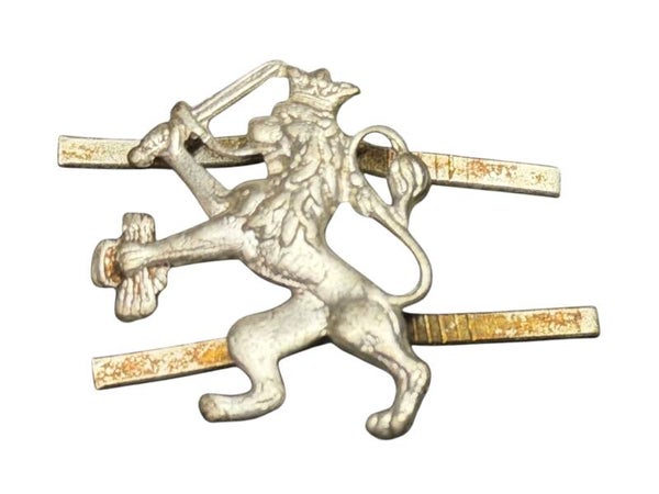 Dutch white lion badge State Police