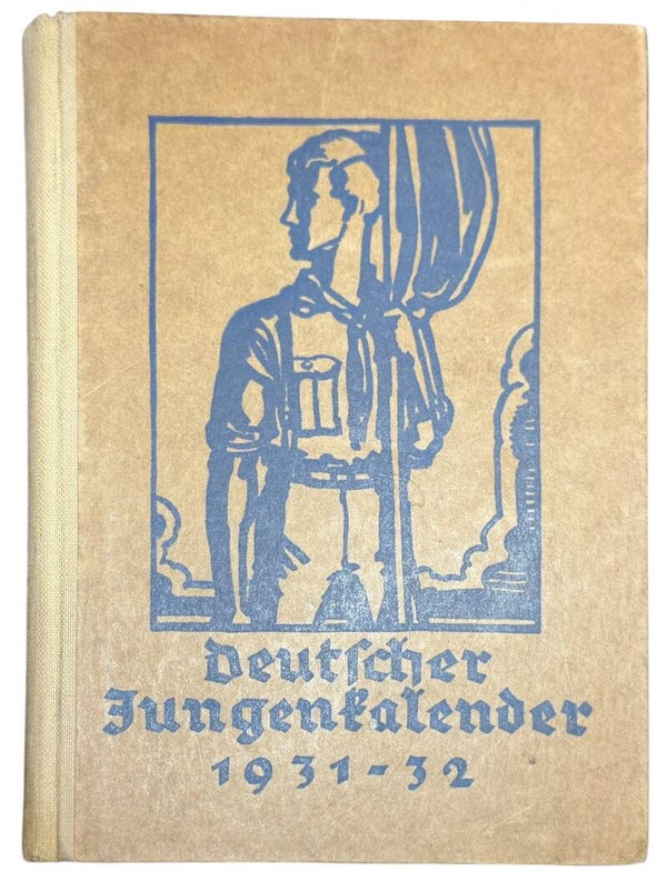 German 'Jugendkalender' 1931–32 on name