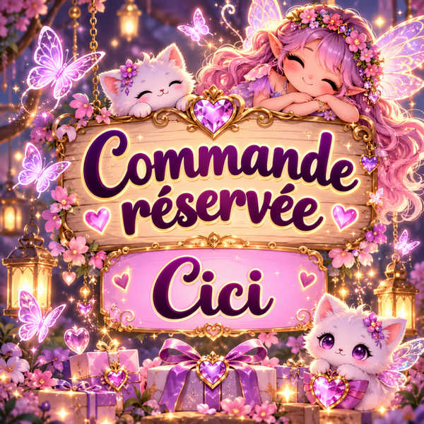 COMMANDE RESERVEE / CICI
