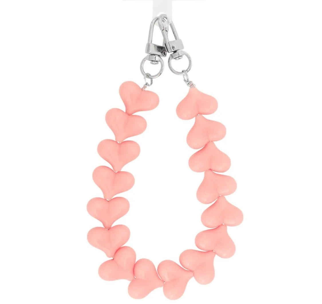 Pink hearts telefoonkoord