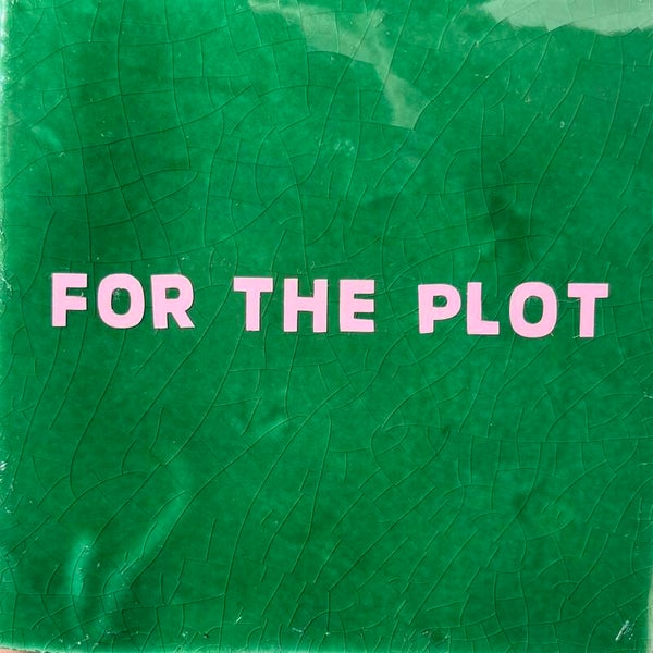 For the plot tegeltje groen/roze
