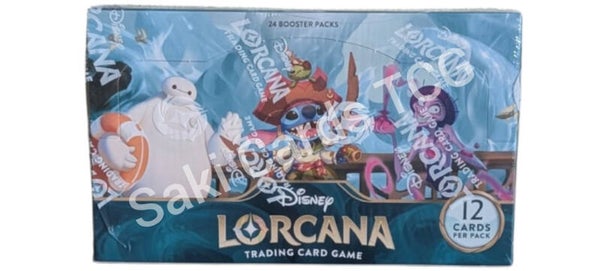 Disney Lorcana Azurite Sea Booster box