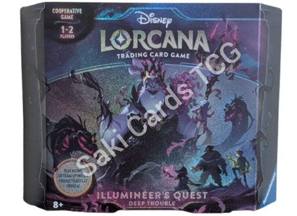 Disney Lorcana Ursula’s Return Illumineer’s Quest Deep Trouble