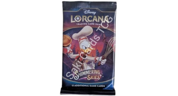 Disney Lorcana Shimmering Skies Booster Pack