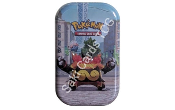 Lumiose city Emboar mini tin