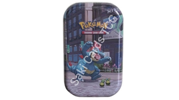 Lumiose city Feraligatr mini tin