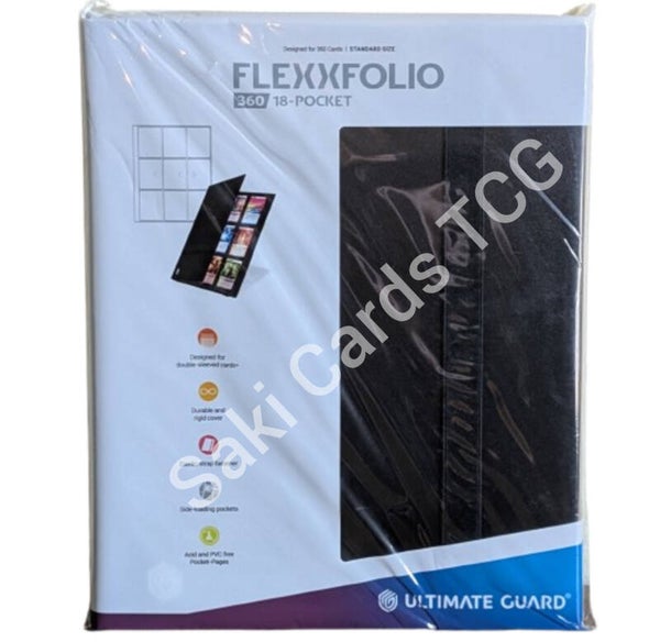 Ultimate Guard Flexxfolio 360 18-Pocket Black