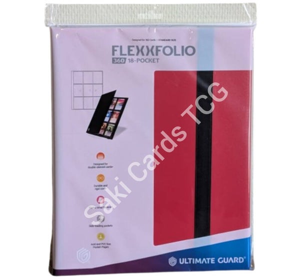 Ultimate Guard Flexxfolio 360 18-Pocket Red