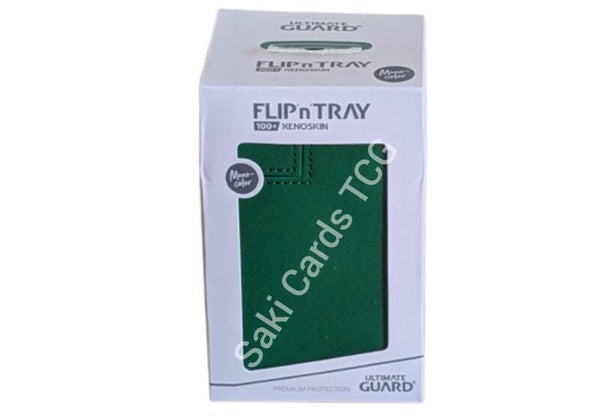 Ultimate Guard Flip'n Tray 100+ Xenoskin Green