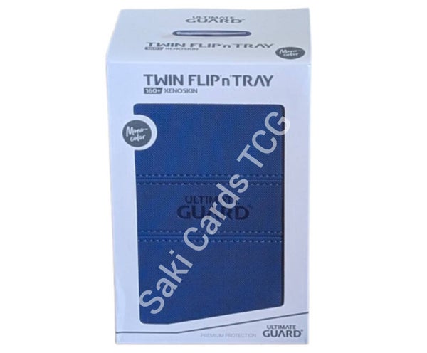 Ultimate Guard Twin Flip'n Tray 160+ Xenoskin Blue
