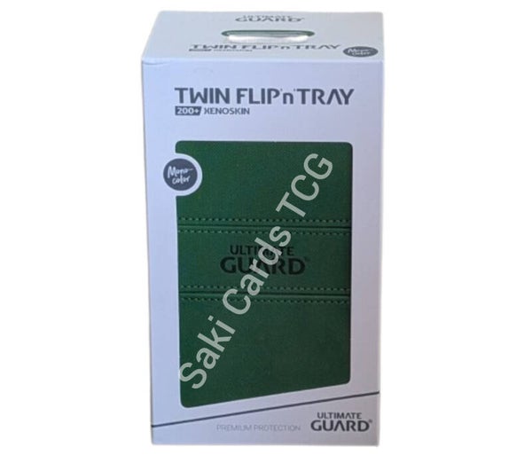 Ultimate Guard Twin Flip'n Tray 200+ Xenoskin Green