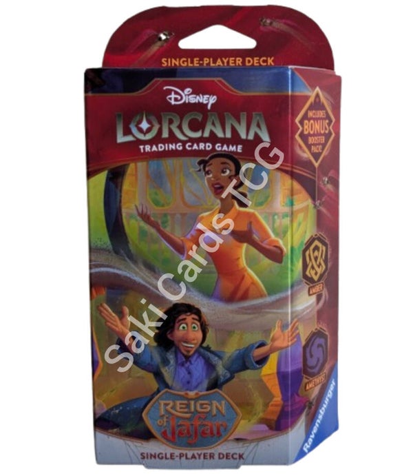 Disney Lorcana Reign of Jafar Starter Deck Tiana & Bruno