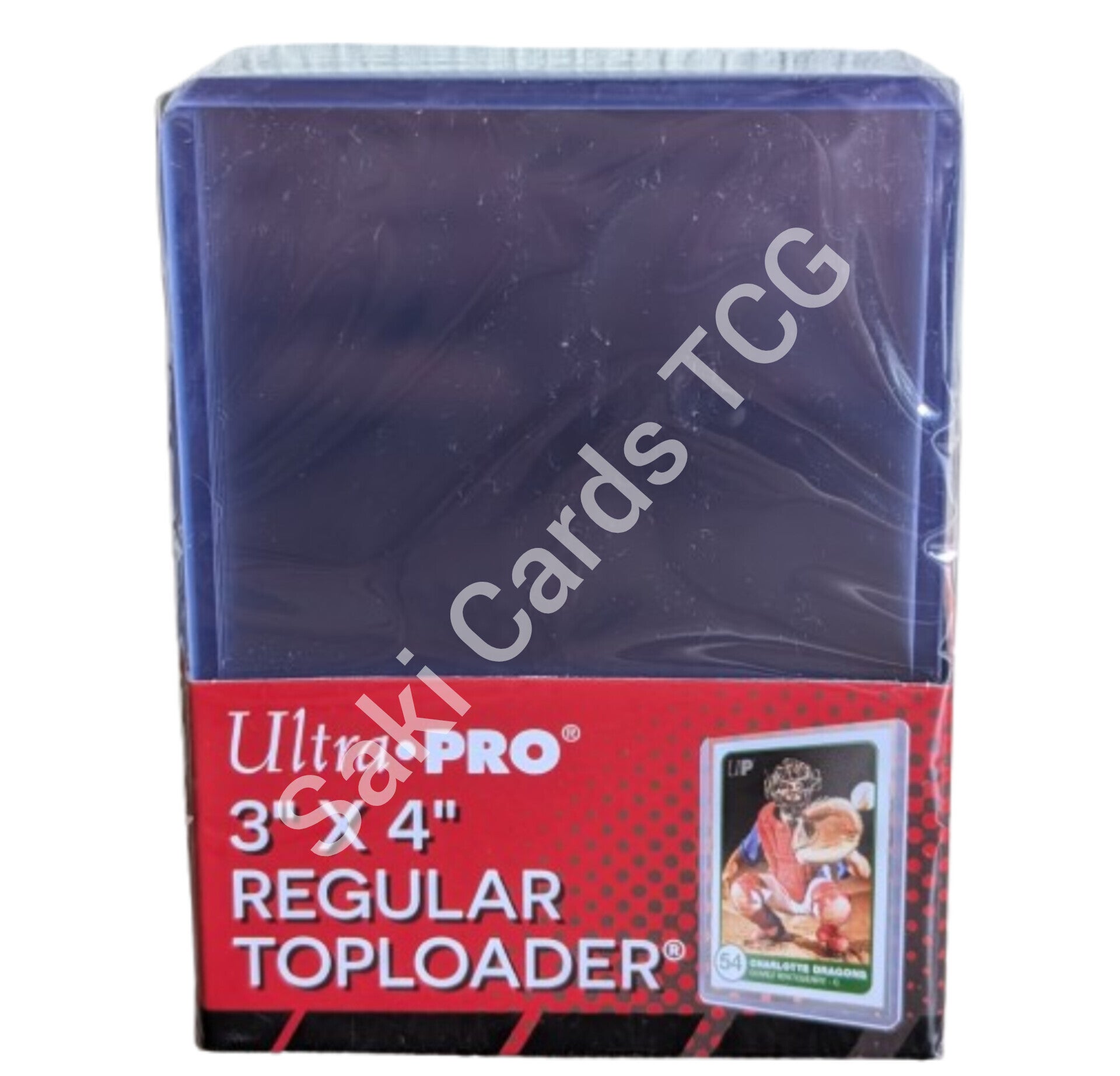 Ultra Pro Toploader 3x4 Regular 25 stuks