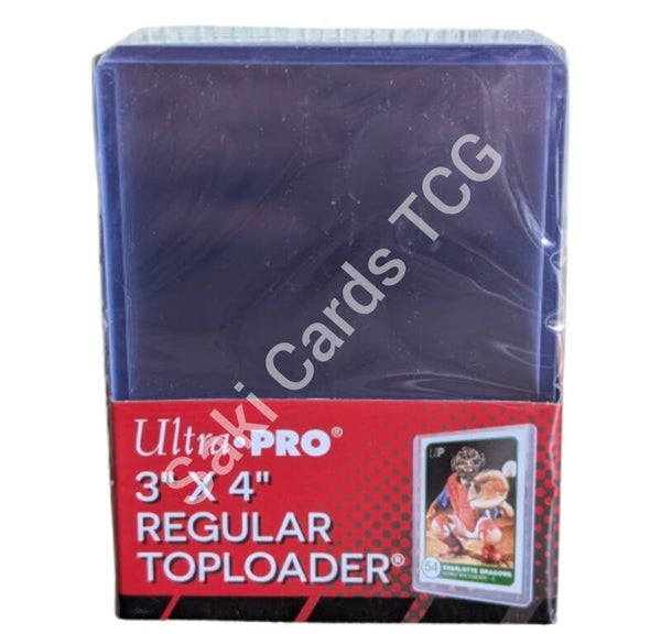 Ultra Pro Toploader 3x4 Regular 25 stuks