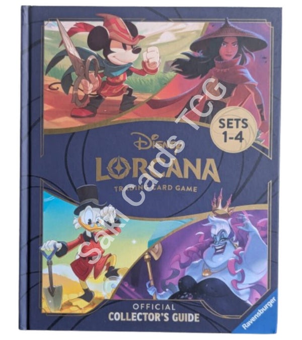 Disney Lorcana TCG Book The Official Collector's Guide Sets 1 - 4 English