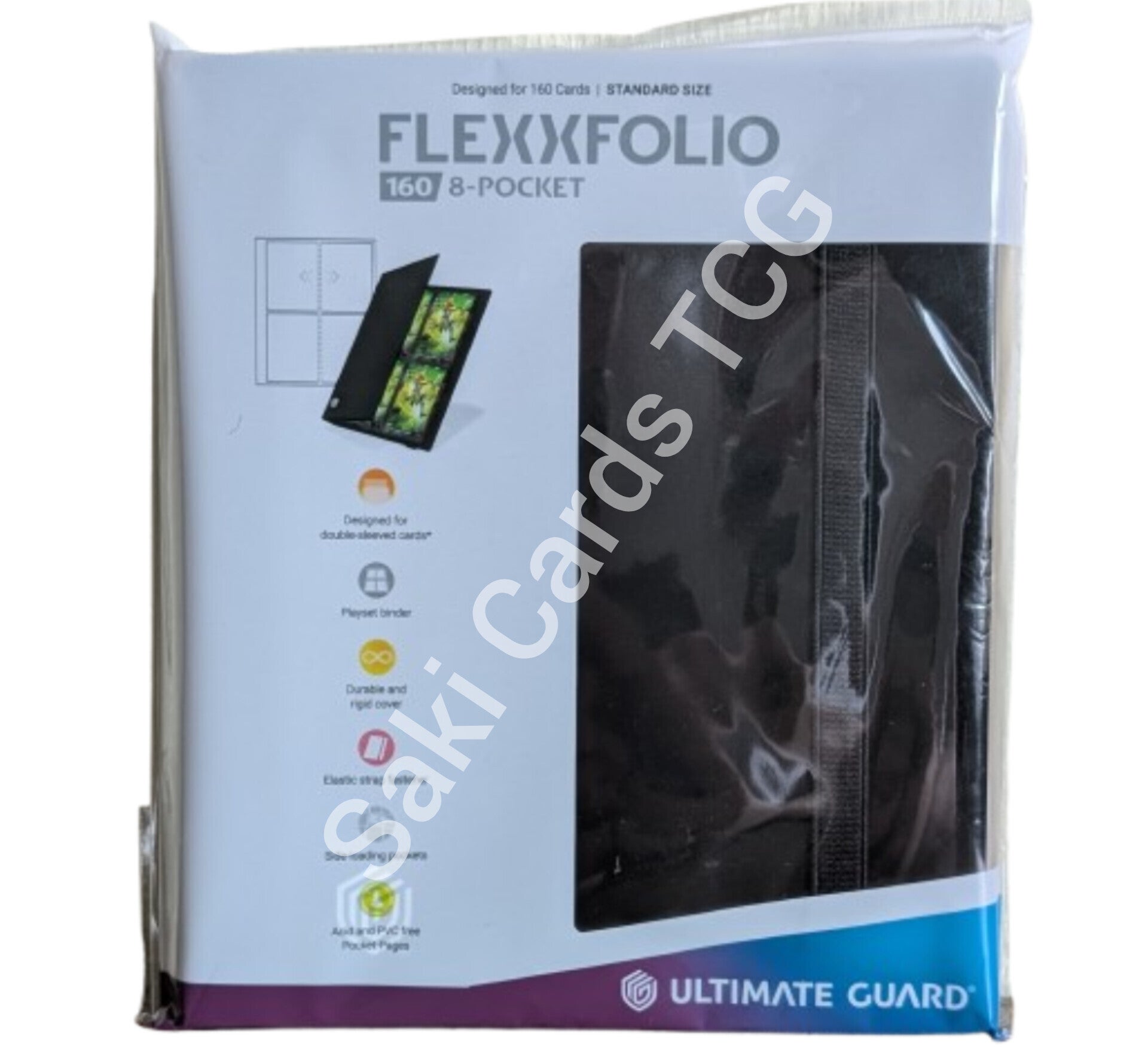 Ultimate Guard Flexxfolio 160 8-Pocket Black