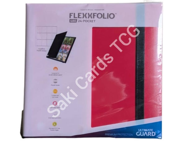 Ultimate Guard Flexxfolio 480 24-Pocket Red