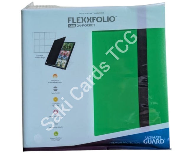Ultimate Guard Flexxfolio 480 24-Pocket Light Green