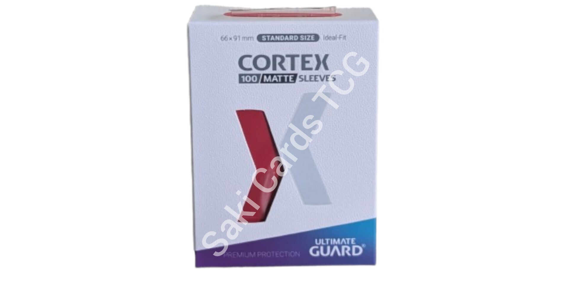 Ultimate Guard Cortex Sleeves Matte Standard size (100) Red