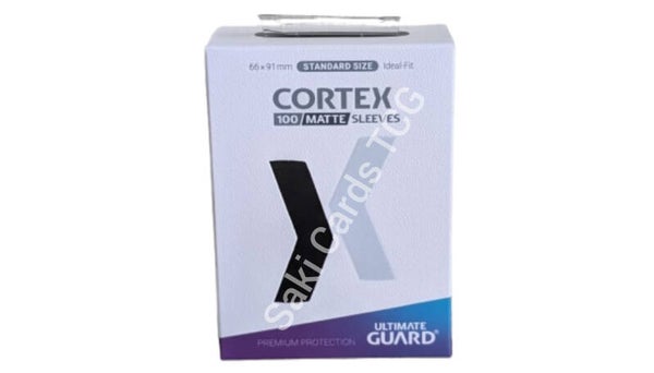 Ultimate Guard Cortex Sleeves Matte Standard size (100) Black