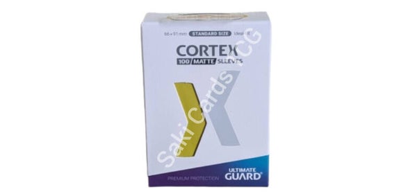Ultimate Guard Cortex Sleeves Matte Standard size (100) Yellow