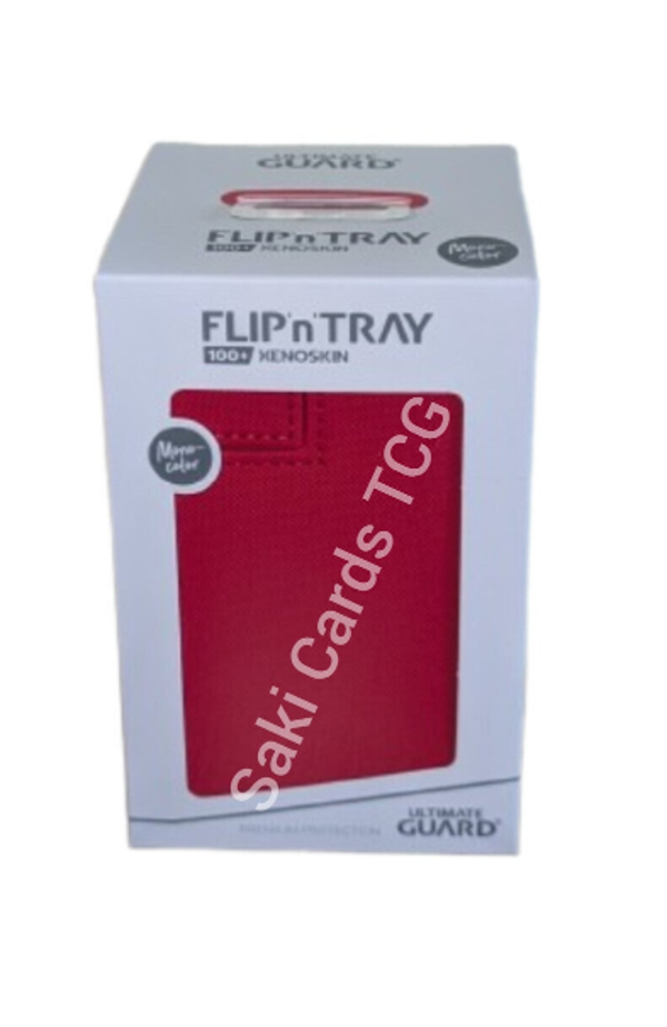 Ultimate Guard Flip'n Tray 100+ Xenoskin Red