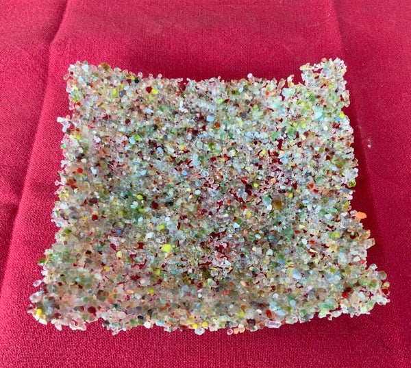 Coupelle verre pilé