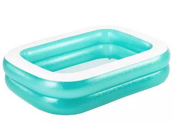 Family Pool 200 x 146 x 48 cm, türkis, eckig