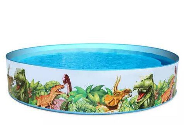 Fill 'N Fun Planschbecken Dino, Ø 244 x 46 cm