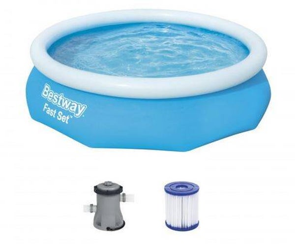 Fast Set™ Aufstellpool-Set mit Filterpumpe Ø 305 x 76 cm