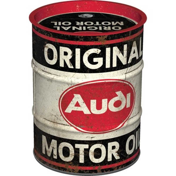 Spaarpot barrel Audi Original moter oil