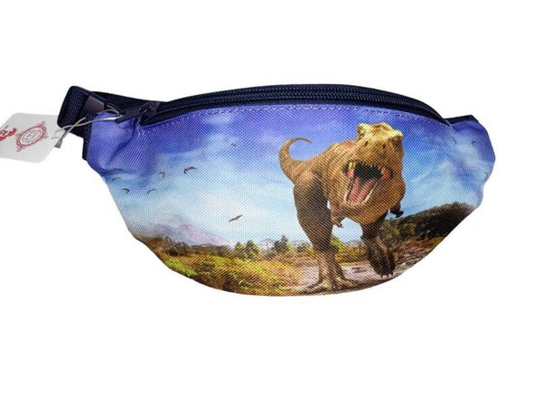 Fanny pack Dinosauriërs blauw