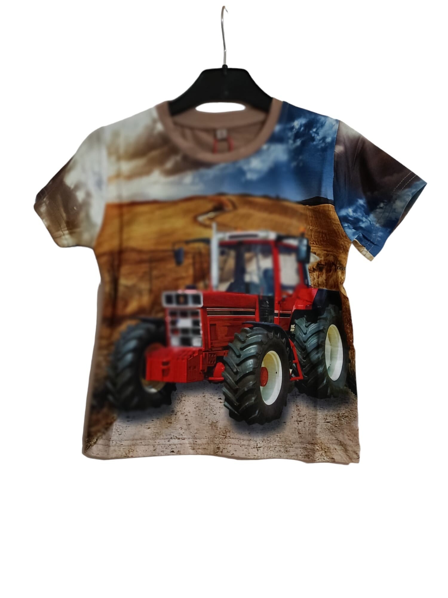 Tshirt met tractor H-426