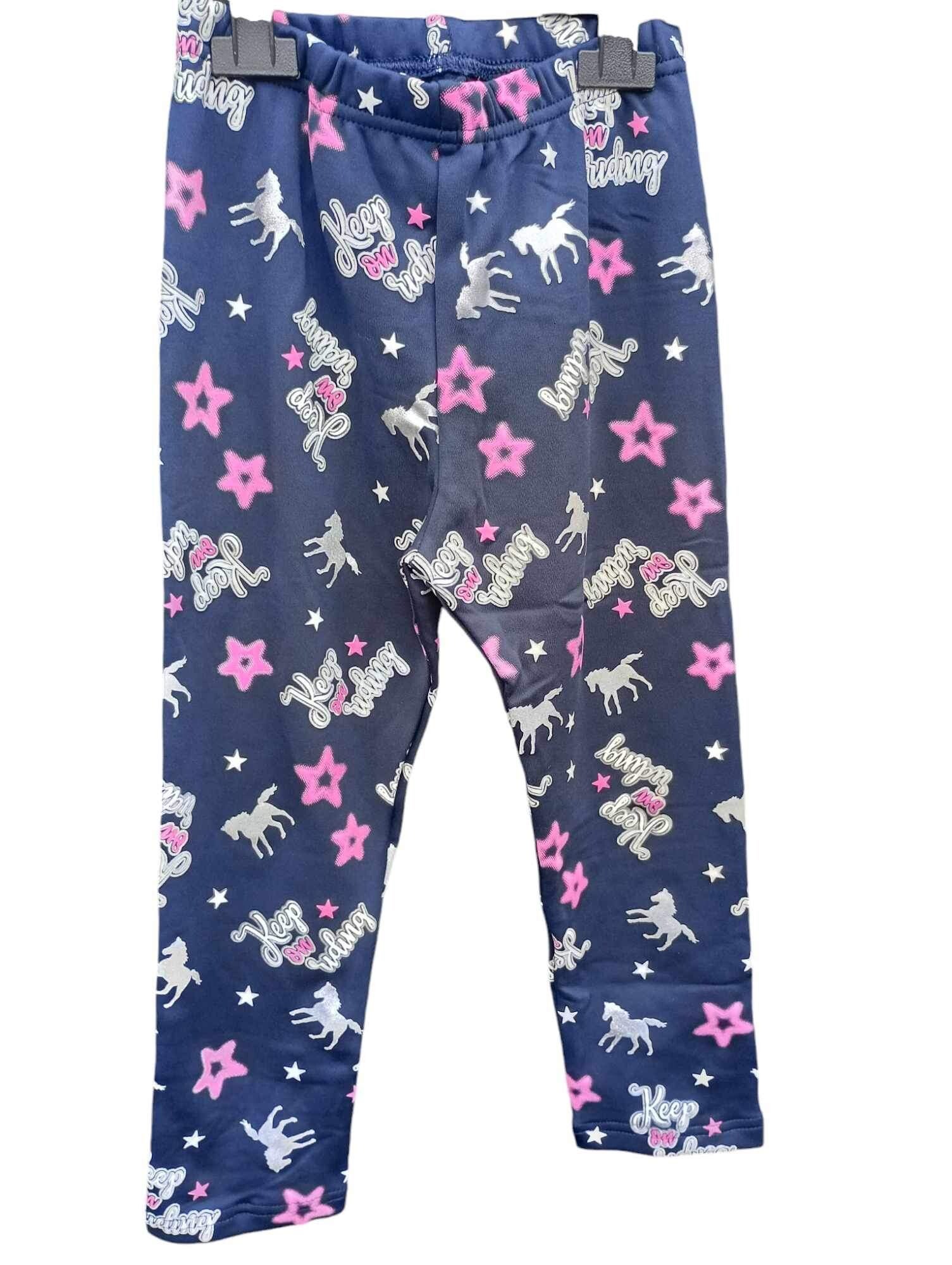 Legging paard ste neon rosé