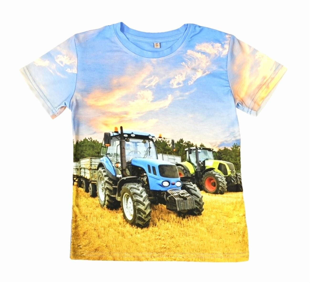 T-shirt met Tractor H429