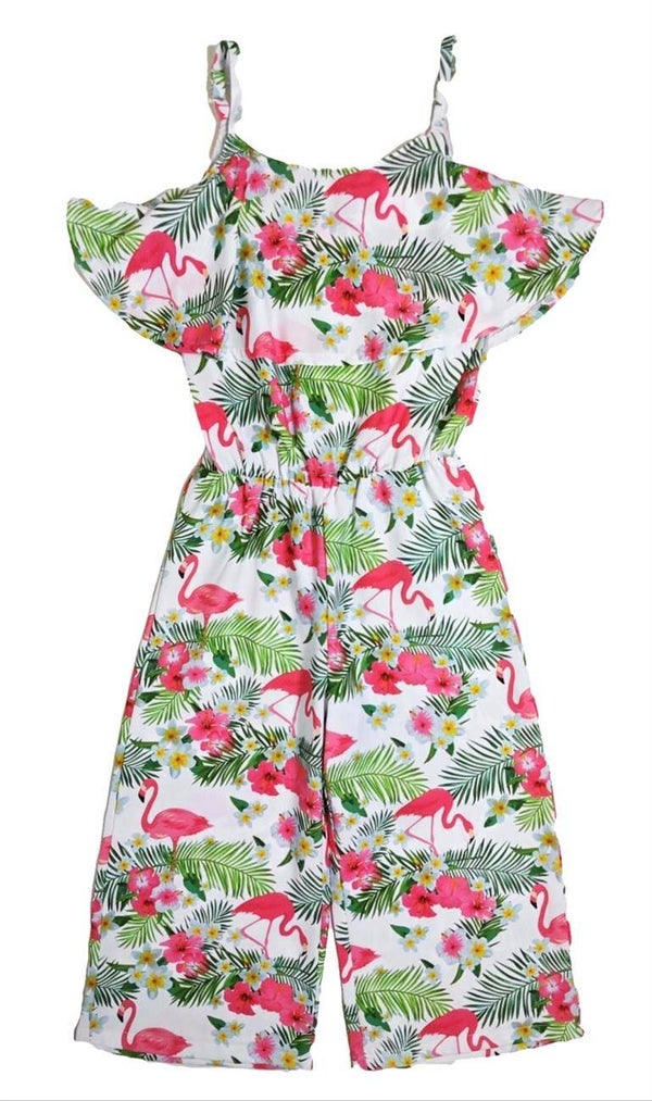 Jumpsuit met Flamingo's