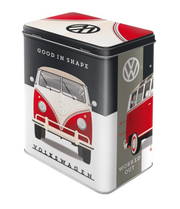 Tin Box L VW Good in Shape