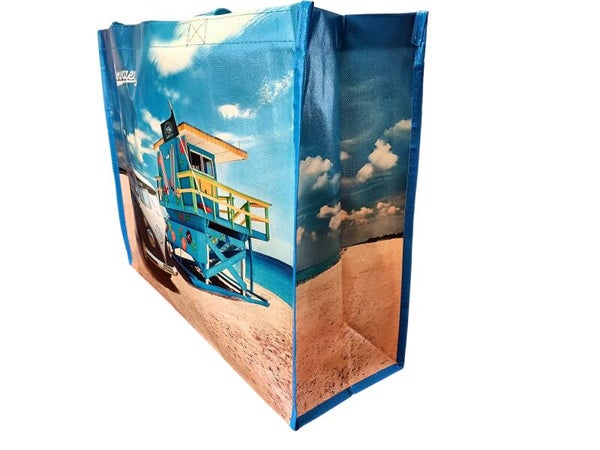 VW T1 Bus Shopper Bag - Beach Life