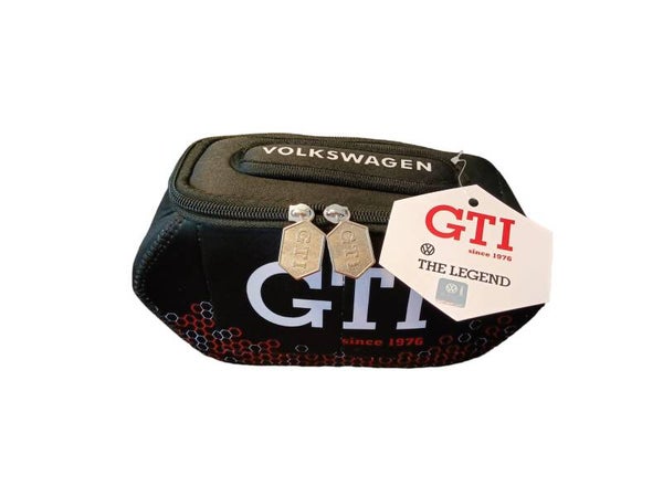 VW GTI 3D neopreen kleine universele tas  Zwart