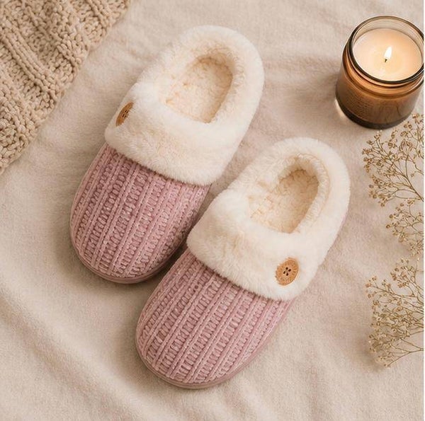 Cozy Plush Slippers – Wellness Essentials
