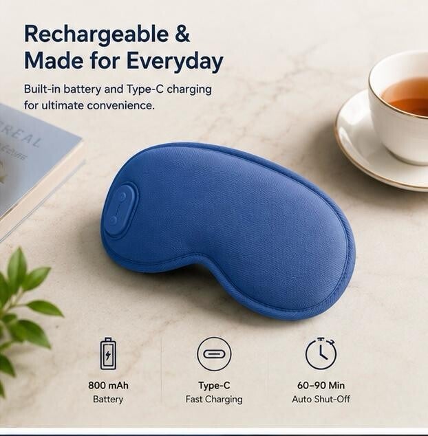 Heated Wireless Sleep Eye Mask