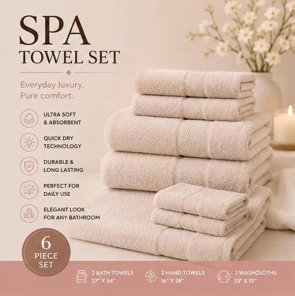 Luxury Spa Towel Set