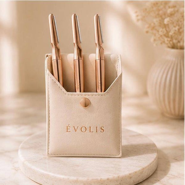Rose Gold Facial Razor Set – Smooth Skin Essentials