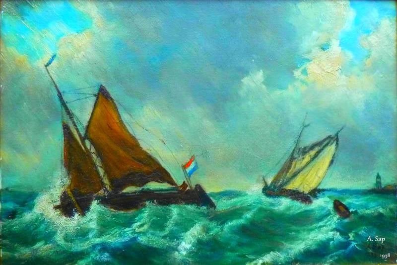 A. Sap (Olieverf) 1938